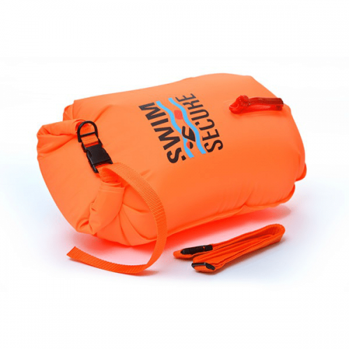 Swim secure dry bag tow float