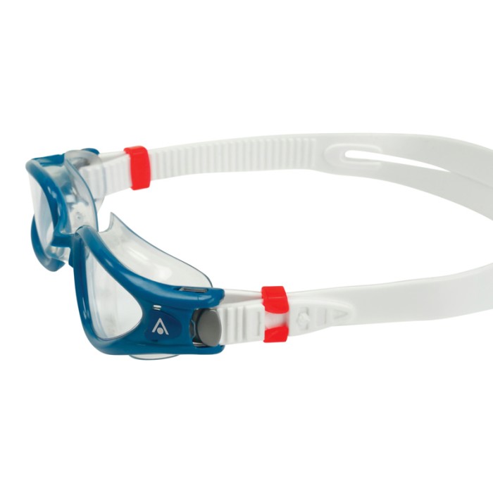 AquaSphere Kaiman Exo Goggles Petrol-Clear with clear lens - side view