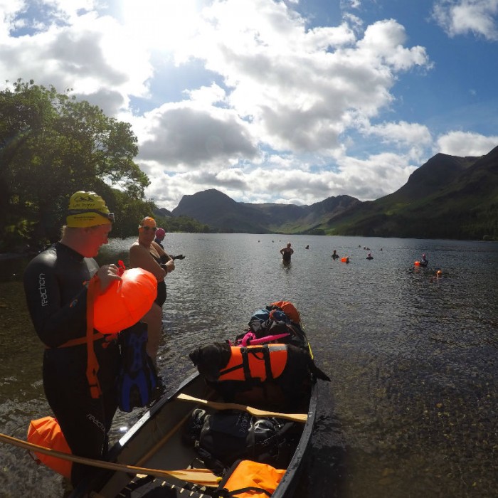 Buttermere Swim Hike Support Boat