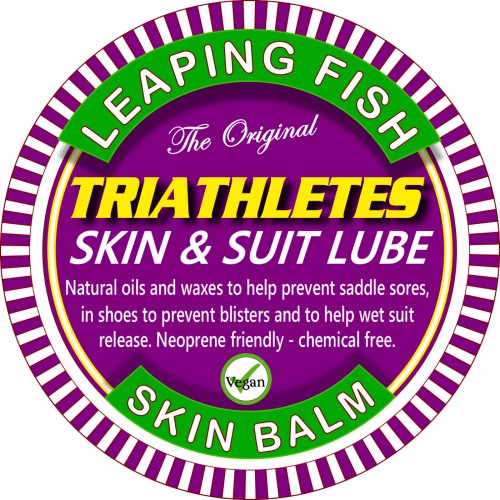 triathletes skin and suit lube logo