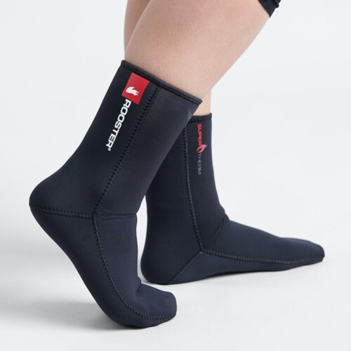 Rooster Supatherm warm neoprene swim socks pair