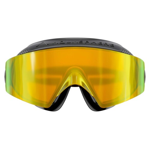 AquaSphere Defy Ultra Goggle Yellow front view
