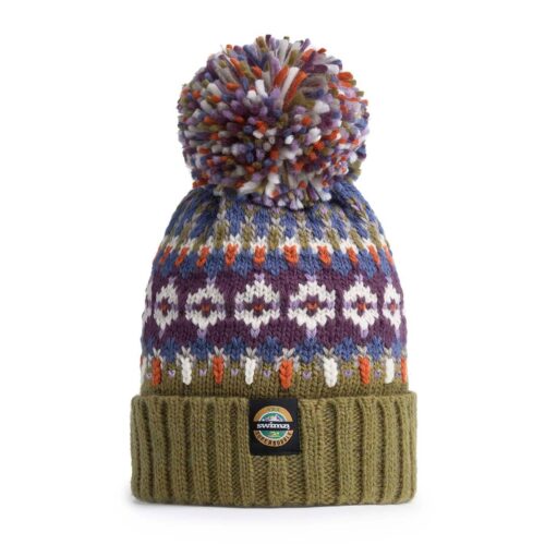 Swimzi Tundra Fairisle Knit Super Bobble Hat